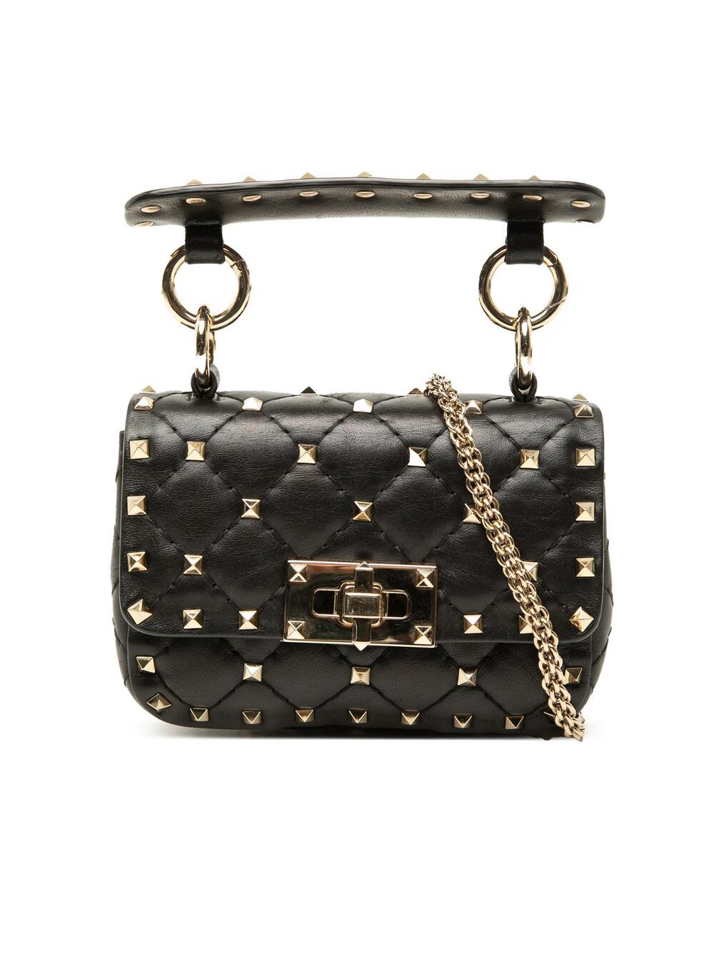 Valentino Micro Nappa Rockstud Spike #349102V85B